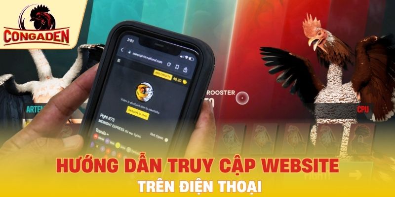 Hướng dẫn truy cập website trên điện thoại